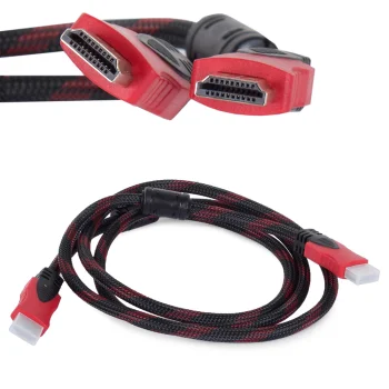 HDMI 2.0 Cable 4K UHD 3D 1.8m, 18 Gbps Braided High Speed Cord