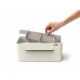 Joseph Joseph Viva Large Cosmetic Organiser with Removable Mirror, Beige