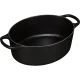 Le Creuset Signature Oval Cast Iron Casserole 29 cm 4.7 l Satin Black