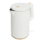 Cordless Electric Kettle 1.7L 1500W with 360° Rotating Base, White
