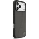 Mercedes Leather Large Laurel Leave MagSafe Case for iPhone 17 Pro Max Anthracite