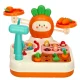 Bibi-inn 4-in-1 Educational Balance Scale Toy with Fishing Game, Orange