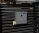 Malatec A4 Mailbox with Newspaper Tube, Grey