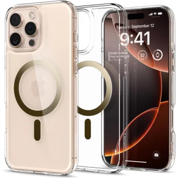 Spigen Ultra Hybrid Mag Case with MagSafe iPhone 16 Pro Max - Gold