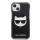 Apple iPhone 13 6.1\" Karl Lagerfeld Choupette Head Case Cover (KLHCP13MTPECK), Black