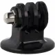 Sports Camera Tripod Mount Adapter for GoPro to 1/4\" Thread, Black