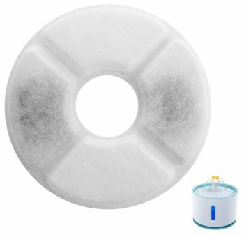 Dzeramā Ūdens Filtrs Suņu un Kaķu Dzeramtraukam Bļodai, (99466), 1 gab. | Drinker Filter