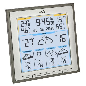 Tfa 35.8105.10 ID-08 WLAN Wireless Weather Station, Grey