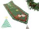 Christmas Table Runner, Green, 205x35 cm