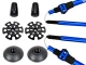 Foldable Adjustable Trekking Poles, Blue
