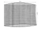 Malatec Mosquito Net for Garden Parasol 3m, Black