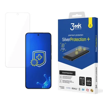 Xiaomi 14 3MK Silver Protect+ Antibacterial Screen Protector