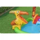 Bestway 53160 Jurassic Splash Inflatable Play Center, 241 x 140 x 137 cm