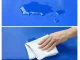 Waterproof Cooling Gel Mat for Dogs and Cats 50x40cm, Blue