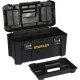 Stanley Essential 19\" Plastic Toolbox with Metal Latches, 48 cm, 16.8 L
