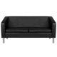Gabbiano Waiting Room Sofa Bm18003 Black