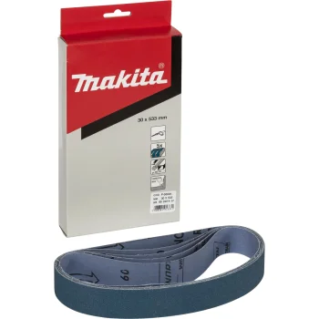 Makita P-00094 Sanding Belt, 30 x 533 mm, K60, 5 pcs.