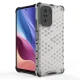 Honeycomb Case Cover with TPU Bumper for Xiaomi Redmi K40 Pro+ / K40 / Poco F3, Blue