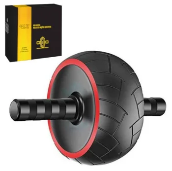 4Fizjo AB Wheel XL Abdominal Roller, Red