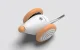 Cheerble Wicked Mouse Interactive Ball Toy for Dog Cat, Orange