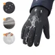 Touchscreen Winter Sports Gloves, Size L, Non-Slip, Black