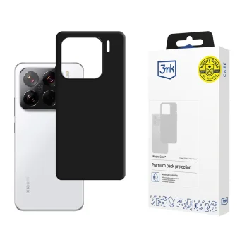 3mk Silicone Case for Xiaomi 15, Black