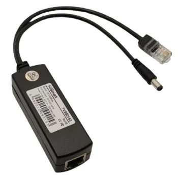 PoE 100M Splitter Cable 12W 5V DC 2.4A (5.5x2.1 mm)