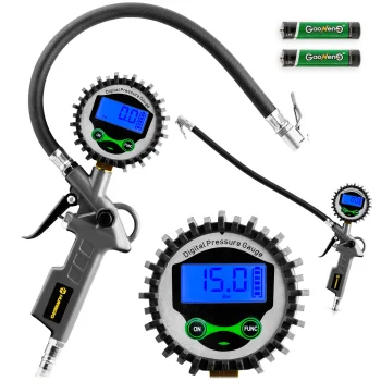 Tyre Inflator Gun with Digital Pressure Gauge Humberg HM-260