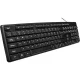 Rebeltec Uno Wired Keyboard, Black