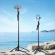 Orico SPM215 Selfie Stick Tripod with Bluetooth 5.2, 215cm, Black