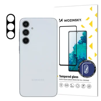 Camera Lens Tempered Glass Wozinsky Full Camera Glass for Samsung Galaxy A35, 9H, 0.2 mm