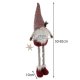 Telescopic Christmas Gnome Decoration 82cm Ruhhy 22315