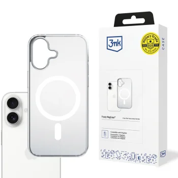 3Mk Protection iPhone 17 Frosty MagCase, white