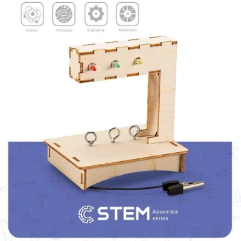 Wooden Assembly Kit Traffic Lights, STEM Educational Toy