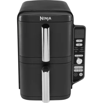 Ninja Double Stack XL SL400EU Hot Air Fryer, 2x 4.75L, 2470W, Black / Grey