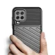 Samsung Galaxy A22 4G Case Thunder Case Rugged TPU Cover, Black