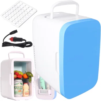 Portable Car Refrigerator 12V 5L, Cooling and Heating