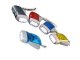 Hand Crank Dynamo Flashlight with 3 LEDs, Battery-Free Emergency Light