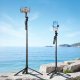 Orico SPM215 Selfie Stick Tripod with Bluetooth 5.2, 215cm, Black