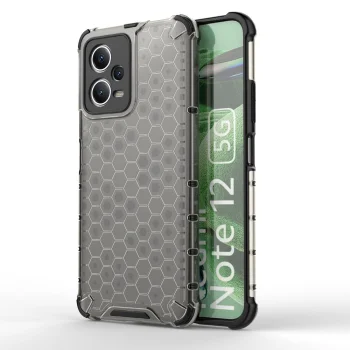 Honeycomb Case for Xiaomi Redmi Note 12 5G / Poco X5 5G, Black