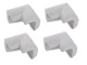 Soft Foam Furniture Corner Protectors, Grey, 4 pcs