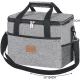 Trizand 20L Cooler Bag with Ice Packs, Grey