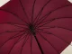 Large Elegant Umbrella XXL, 16 Ribs, Red