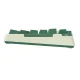 Wireless Mechanical Gaming Keyboard Royal Kludge RKH81 LED RGB, Sky Cyan switch, green