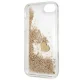 Guess GUOHCI8GLHFLGO Glitter Charms Case for iPhone 7/8/SE 2020/SE 2022, Gold