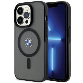 BMW iPhone 15 Pro Case IML Signature MagSafe, Black
