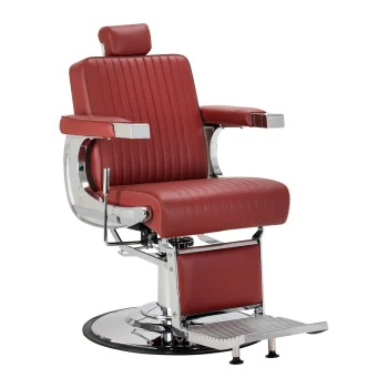 Barber Chair Gabbiano Visionerio+, Red
