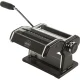 Marcato Atlas 150 Nera Manual Pasta Machine with Pastabike, Black