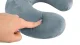 Trizand Travel Pillow, Memory Foam, 28.5x8.5x28 cm, Grey