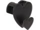 Clothes Hanger Organizer Hooks for Wardrobe, 12 pcs, Black